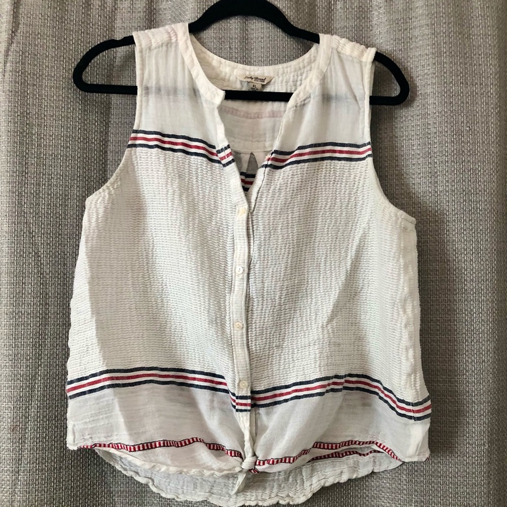 Lucky Brand Button Down Tank